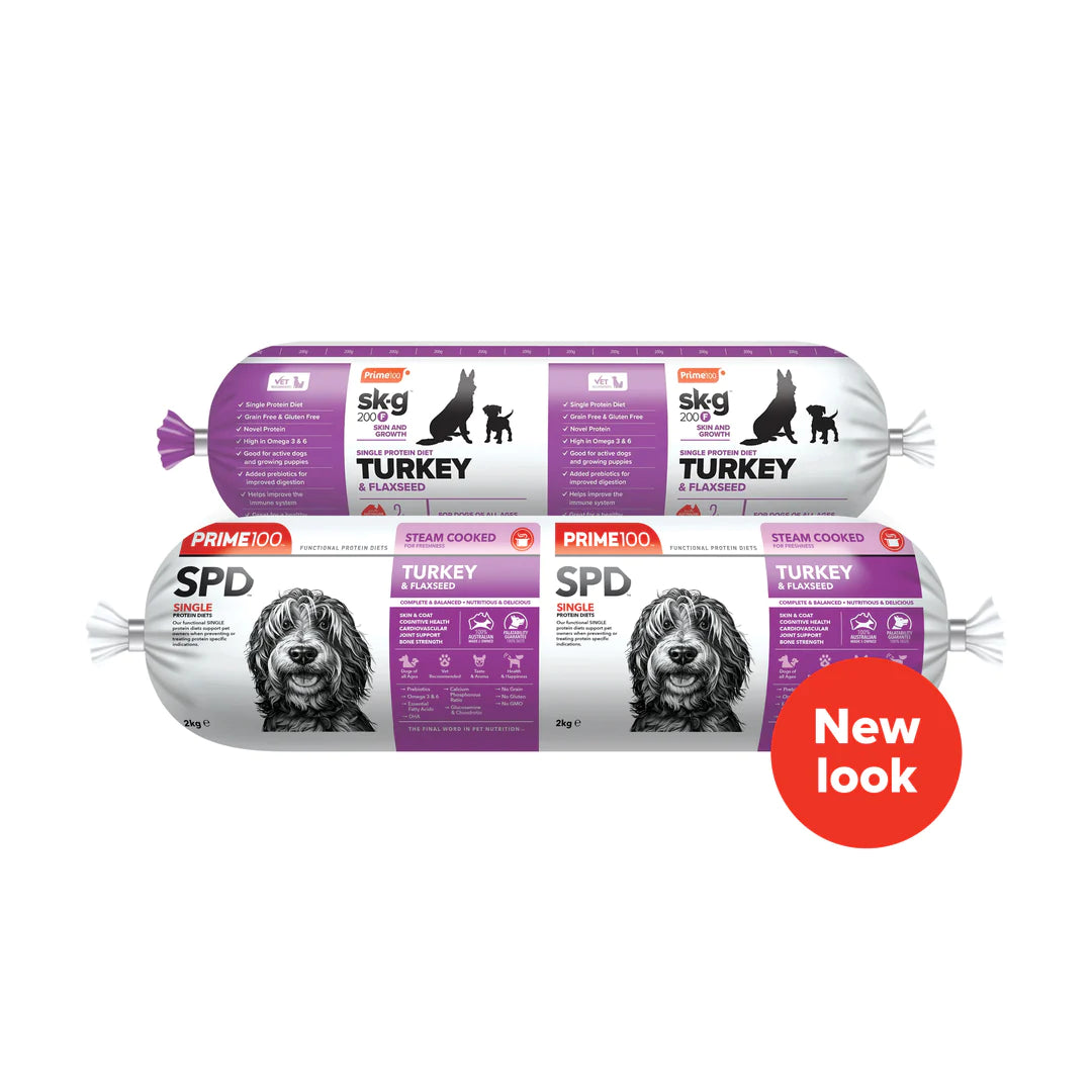 Prime100 – SPD Turkey & Flaxseed (Pick Up Only)